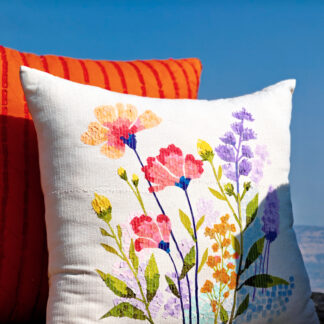 Calyz Aster Flower Cushion